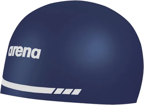 Vista 8 de Arena 3D Soft USA Gorro de natación unisex de silicona para adultos, para hombres y mujeres, para entrenamiento, competición y baño, para nadadores