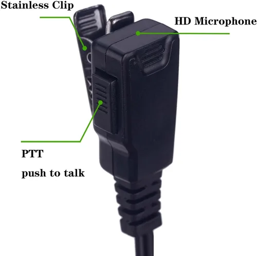 Vista 2 de Auricular para Motorola XPR7550 XPR7580 XPR6350 XPR6550 XPR7350 APX4000 APX6000 APX7000 APX8000 Walkie Talkie Radio de 2 vías con forma de G