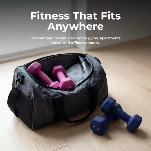 Vista 7 de Sunny Health & Fitness - Mancuerna de neopreno.