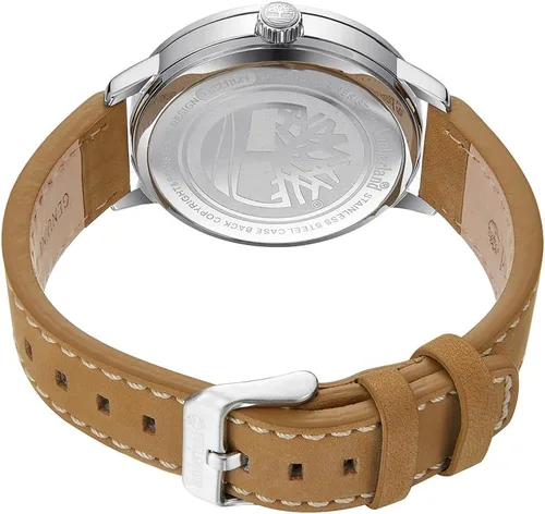 Vista 3 de Timberland Reloj multifunción para hombre, Beige Bronceado, Vestido Deportivo