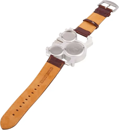 Vista 4 de Oulm Reloj de pulsera deportivo militar de cuarzo para hombre