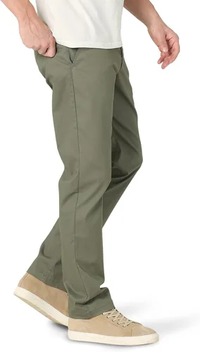 Vista 2 de Lee Extreme Motion - Pantalón regular recto sin pliegues al frente para hombre