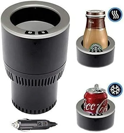 Vista 5 de BFYCHYC - Calentador de tazas de automóvil 2 en 1 de alta calidad, enfriador inteligente para taza de automóvil, soporte perfecto para vasos