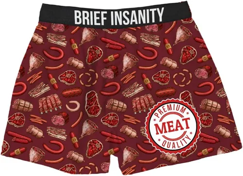 Vista 33 de BRIEF INSANITY Funny & Comfy Boxer Shorts and Pajama Pants for Men & Women Novelty Graphic Underwear & Loungewear