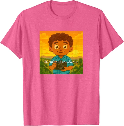 Vista 31 de Camiseta El Niño de la Cámara – Diseño Oficial del Cuento Ilustrado