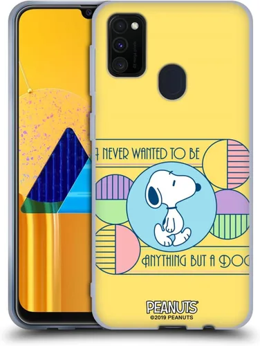 Vista 49 de Head Case Designs Snoopy Deco Dreams - Funda de gel con licencia oficial de Peanuts Blue Pattern [protección de grado militar] compatible con Google