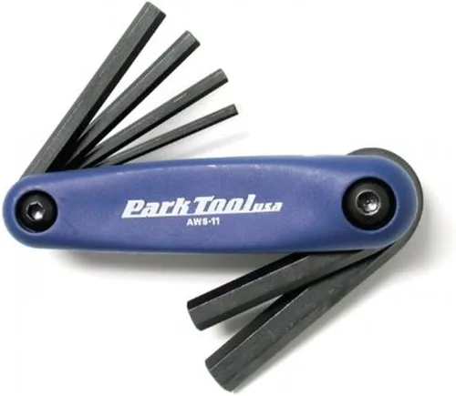 Vista 2 de Park Tool AWS-11 Juego de llaves hexagonales plegables