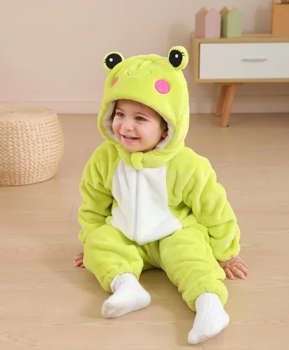 Vista 2 de CuteOn Toddler Onesie Halloween Baby Costumes Romper 3M-4Y Verde