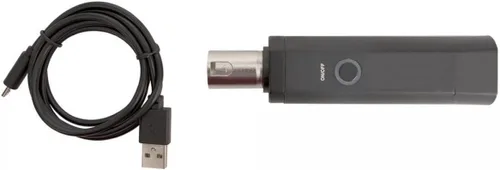 Vista 2 de OnStage Receptor inalámbrico Bluetooth recargable BC1000 XLR en el escenario