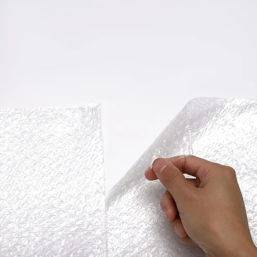 Vista 5 de 1 rollo de 30.5 cm x 10.97 m de envoltura de burbujas de nylon perforada para cajas de mudanza, suministros de acolchado para envío Wanguagua