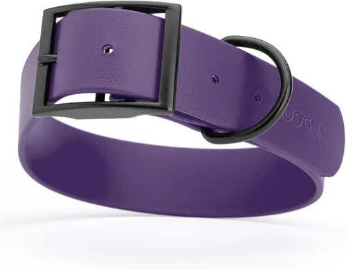 Vista 126 de Dogline Biothane - Collar impermeable para perro con hebilla de liberación rápida, resistente cincha de nailon recubierta con resistente y a prueba