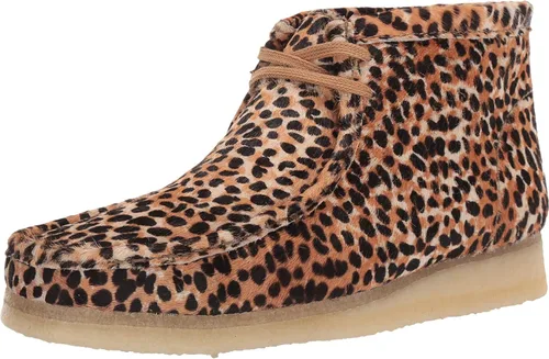 Vista 34 de Clarks Wallabee Chukka Botas para hombre cera de abeja cuero