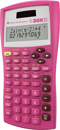 Vista 50 de Calculadora científica Texas Instruments TI-30 X IIS 2-Linea, Negro