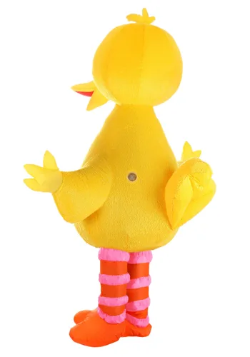 Vista 3 de Disfraz Inflable de 3 Metros Big Bird de Plaza Sésamo para Adultos Multicolor