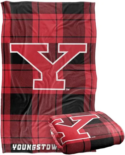 Vista 248 de LOGOVISION St John's University Campus Plaid Spirit Silky Touch Manta súper suave 36 x 58 pulgadas