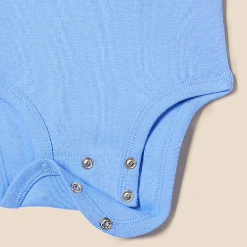 Vista 4 de Amazon Essentials Body unisex de manga larga para bebés, paquete de 6