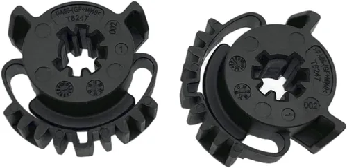 Vista 8 de Juego de 2 engranajes de actuador de puerta de mezcla de calefactor HVAC 68214880AA 926-133 compatible con Durango 2011-2018 / Grand Cherokee