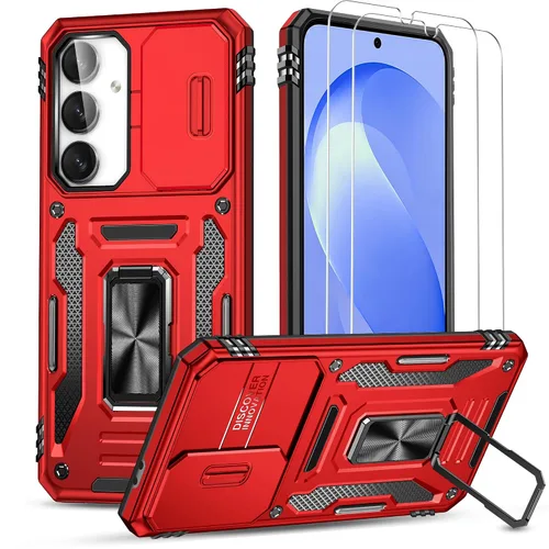 Vista 33 de Funda para teléfono Samsung Galaxy A15 5G, [protección contra caídas de grado militar de 15 pies]