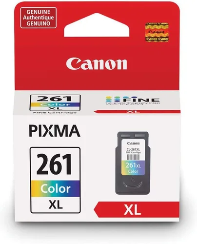 Vista 2 de Canon Paquete de 2 cartuchos de tinta de color CL-261XL