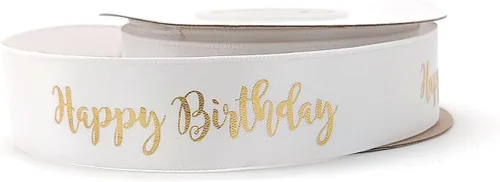 Vista 8 de Cinta negra con escritura plateada - Decoración de feliz cumpleaños para cumpleaños (negro)
