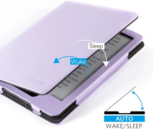 Vista 3 de CoBak Case with Stand for Kindle Paperwhite -with Auto Sleep Wake, Card Slot, Hand Strap Feature - Fits Kindle Paperwhite 11th Generation 6.8