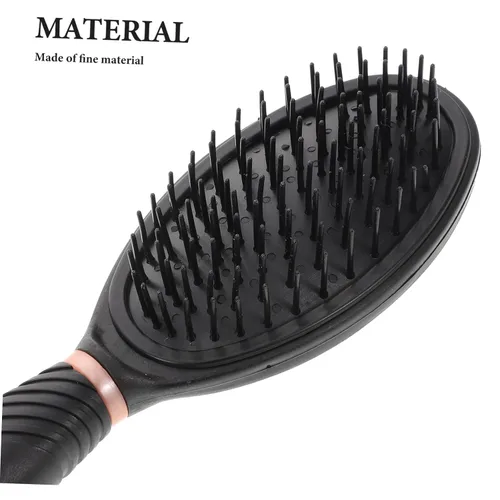 Vista 3 de FRCOLOR Juego de 5 peines de pelo con espejo, juego de 5 herramientas de peinado para cabello rizado, cepillo para cabello rizado, peine de masaje