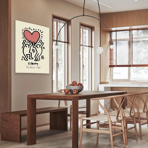 Vista 8 de Atrippy Pósteres minimalistas grandes, tapiz artístico para dormitorio, tapiz estético de pared de dibujos animados, bohemio y divertido póster