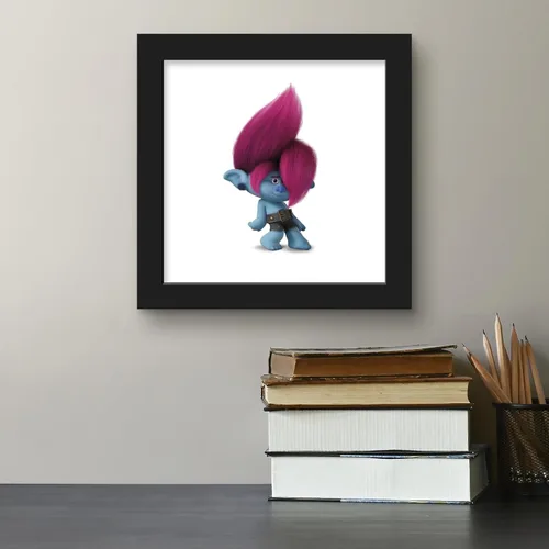 Vista 4 de Trends International Gallery Pops Trolls Band Together - Póster de pared Floyd, 12.00 x 12.00 pulgadas, versión de marco negro