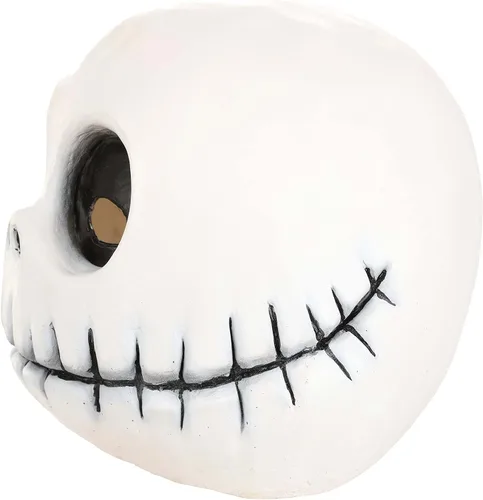 Vista 8 de Disfraz de Jack Skellington de Disney Nightmare Before Christmas de látex para adultos y adolescentes