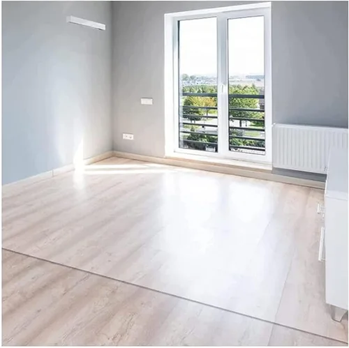 Vista 2 de Alfombrillas para sillas de suelo duro, 0.079 in de grosor, protector de mesa transparente para mesa de comedor, cubierta de mesa de comedor