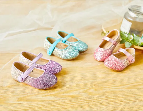 Vista 2 de Felix & Flora Toddler Little Girl Dress Shoes - Girl Mary Jane Flats Party School Wedding