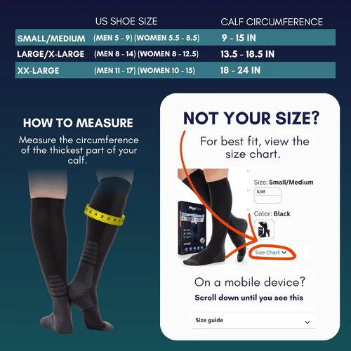 Vista 2 de Compression Socks for Women & Men 20-30 mmHg – Circulation Support for Nurses, Travel, Flight, Running & Everyday Wear