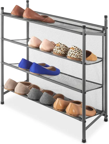 Vista 4 de Whitmor Estante apilable modular de 2 niveles