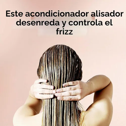 Vista 7 de Suave Professionals - Acondicionador alisador para cabello seco con infusión de queratina con control de encrespamiento de 48 horas, 28 onzas