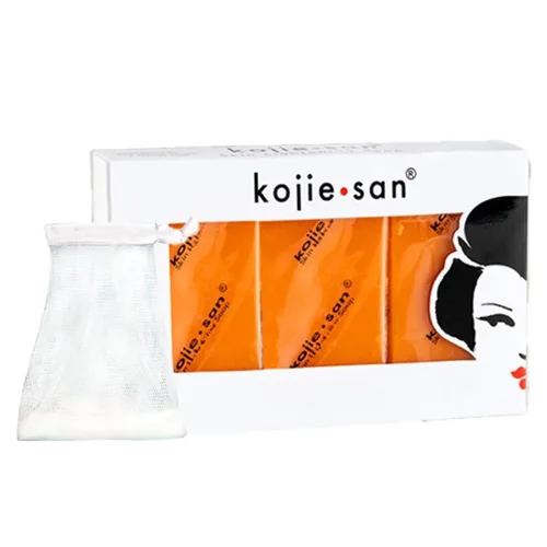 Vista 10 de Kojie San Jabón iluminador para la piel – Jabón original de ácido kójico que reduce las manchas oscuras, hiperpigmentación y cicatrices con aceite