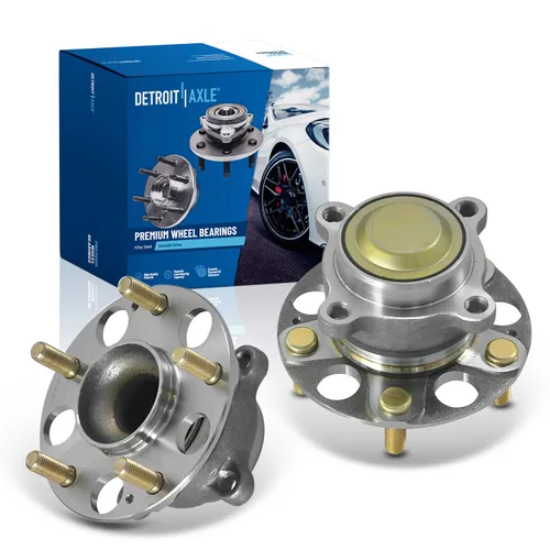 Vista 21 de Detroit Axle - 2 rodamientos de rueda delantera para Ford Fusion Probe Mazda 3 MPV Kia Spectra Jaguar XJ8 XJR XK XK8 XKR Mercury Milan, juego