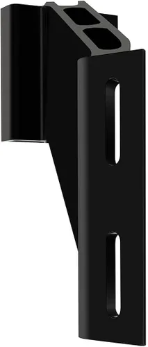 Vista 2 de Minn Kota 1810384 Raptor Jack Placa Adaptador Soporte - Estribor, 8" Setback, 6" Rise, Negro