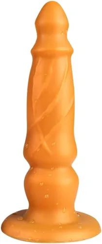 Vista 10 de FST Tapón anal de cabeza cónica, ajuste vaginal, estimulación del punto G, consolador, texturas de bulto, masaje de próstata con fuerte ventosa