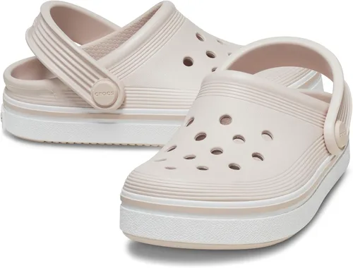 Vista 14 de Crocs Zuecos unisex para adultos con plataforma fuera de la cancha Azul marino