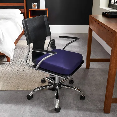 Vista 4 de Cojín de asiento Tempur-Pedic, tamaño mediano, azul marino oscuro