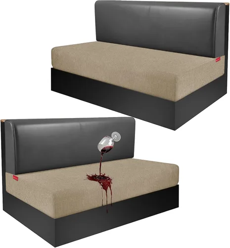 Vista 131 de Fundas de cojín impermeables para sofá, funda elástica lavable con diseño elástico antideslizante, protector de muebles para mascotas y niños