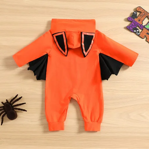 Vista 3 de Baby Boy Girl Cute Animal Outfits Long Sleeve Hoodie Infant Funny Penguin Costume Halloween Christmas Clothes