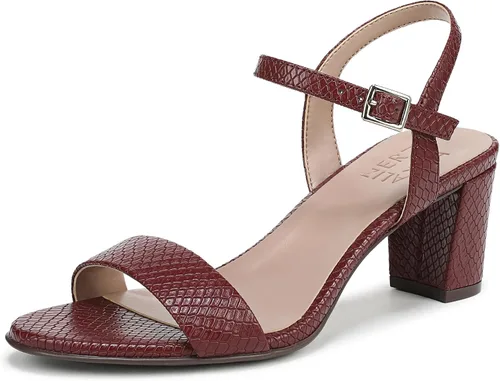 Vista 47 de Naturalizer Sandalias de tacón Bristol para mujer Patente de guepardo con estampado animal