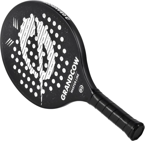 Vista 5 de Plataforma Raqueta de Pádel de Tenis Pro Fibra de Carbono Power Palas Ligeras Pádel