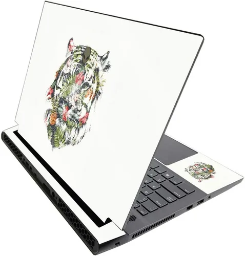 Vista 736 de MightySkins - Skin brillante con purpurina para Alienware M17 R3 (2020) y M17 R4 (2021) - Diversión de los años 90 Acabado duradero con purpurina