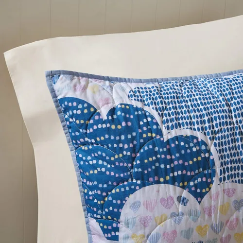 Vista 8 de Intelligent Design Juego de Edredón Reversible de Algodón para Niños - Diversión Vibrante, Estampado Juguetón, Ropa de Cama para Niños de Todas