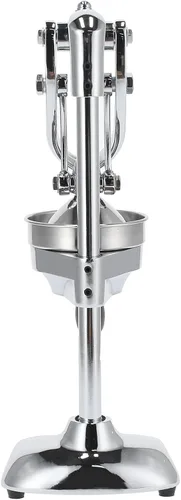 Vista 9 de Fdit Exprimidor manual de grado comercial, acero inoxidable 304 resistente y prensa de cítricos de hierro fundido para naranjas, limones, granadas