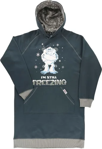 Vista 82 de Lazy One Sudadera con capucha de gran tamaño, ropa de dormir cómoda, vestido de suéter para mujer