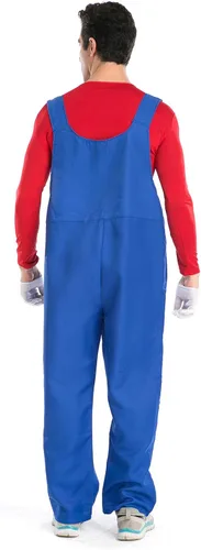 Vista 7 de Super Mario CostumeMario Costume for Halloween Party Cosplay
