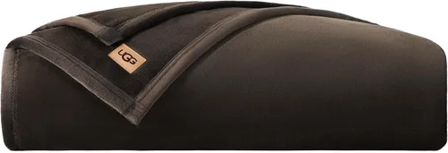 Vista 61 de UGG Coco - Manta acogedora para sofá y cama, 50 x 70 pulgadas, color negro (tinta)